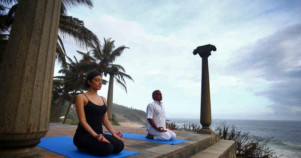 Niraamaya Wellness Retreats, Surya Samudra, Kovalam Exteriör bild